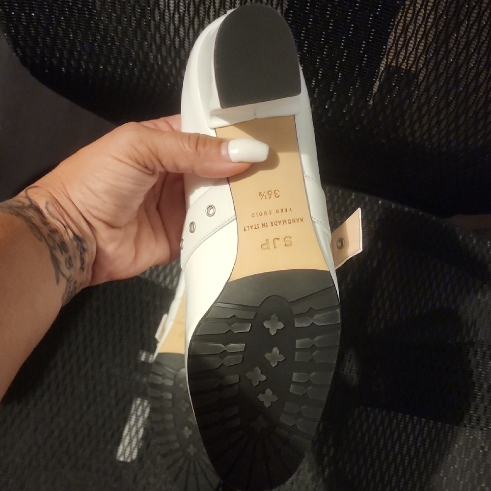 SJP Pratt Blanc By Sarah Jessica Parker Size 36 1/2 - Picture 7 of 9
